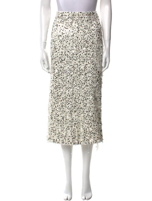 Simkhai Floral Print Midi Length Skirt