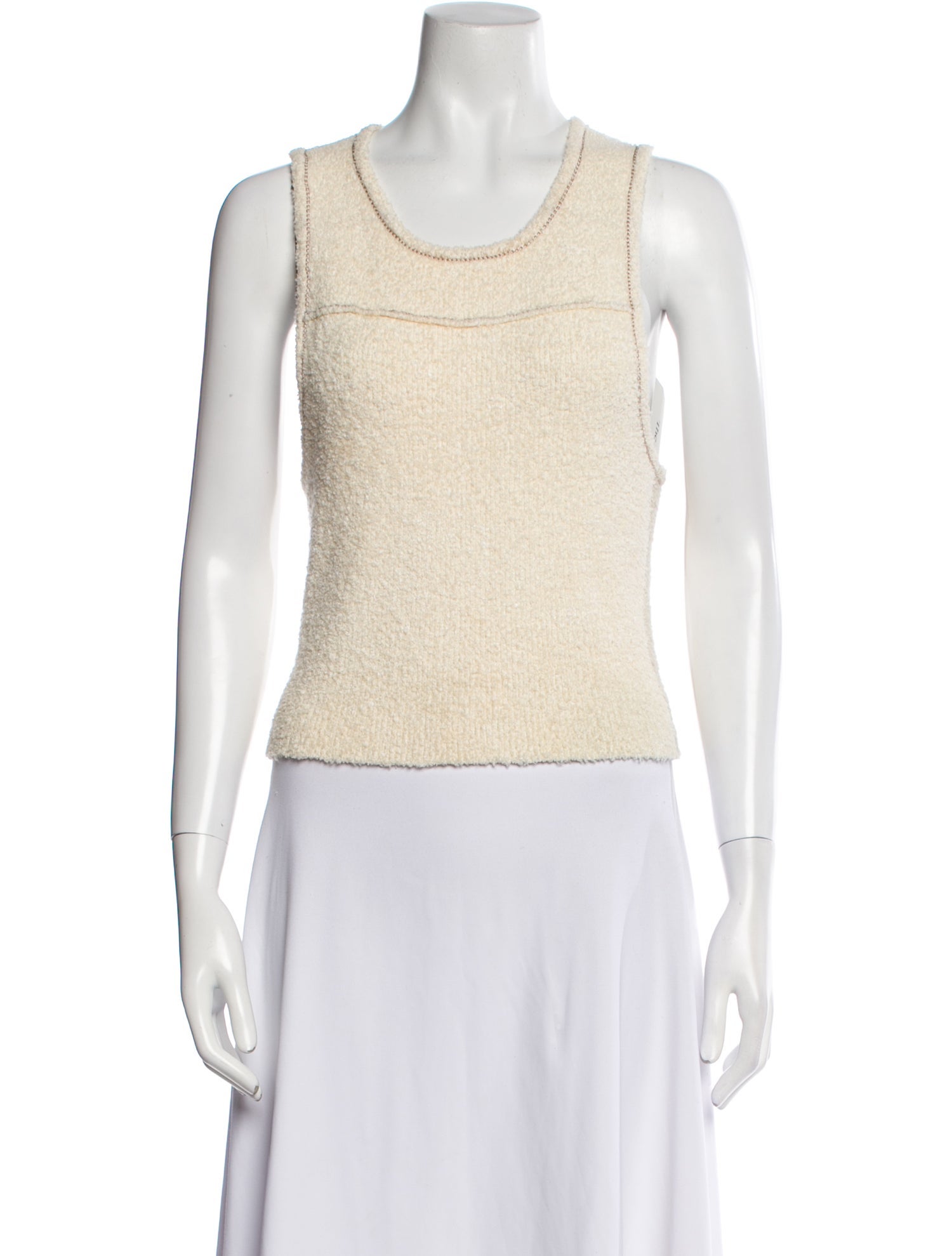 Simkhai Scoop Neck Sleeveless Top