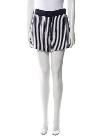 Simkhai Striped Knee-Length Shorts