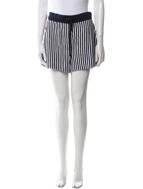 Simkhai Striped Knee-Length Shorts