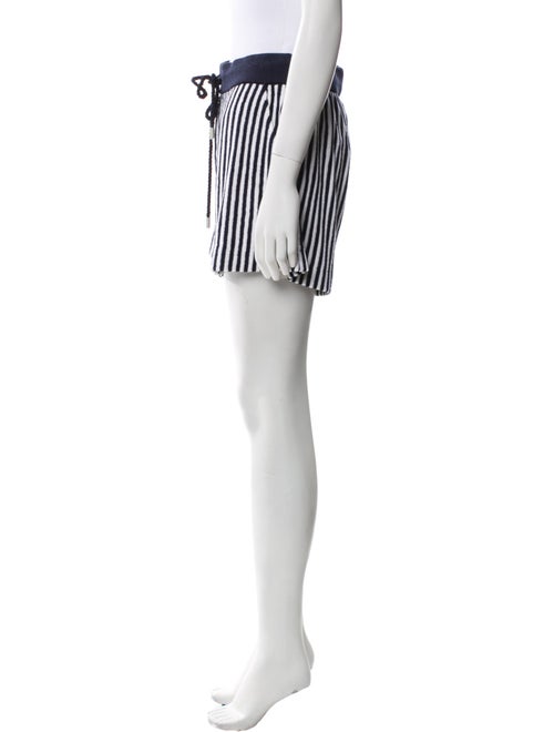 Simkhai Striped Knee-Length Shorts