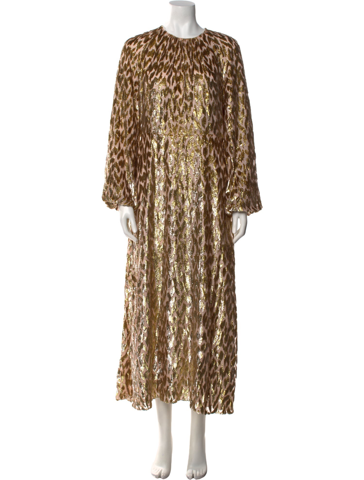 Simkhai Animal Print Long Dress