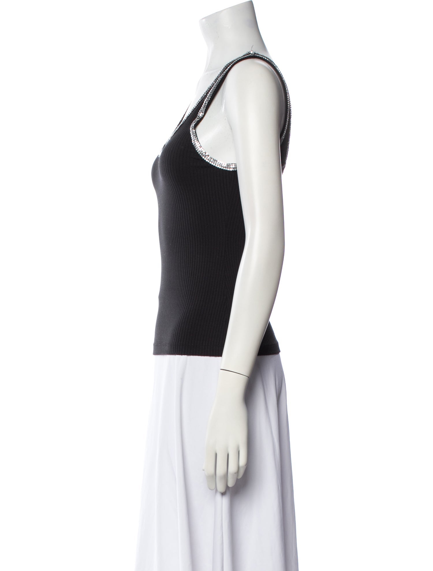 Simkhai Scoop Neck Sleeveless Top