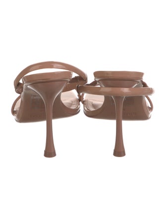 Simkhai Patent Leather Slides