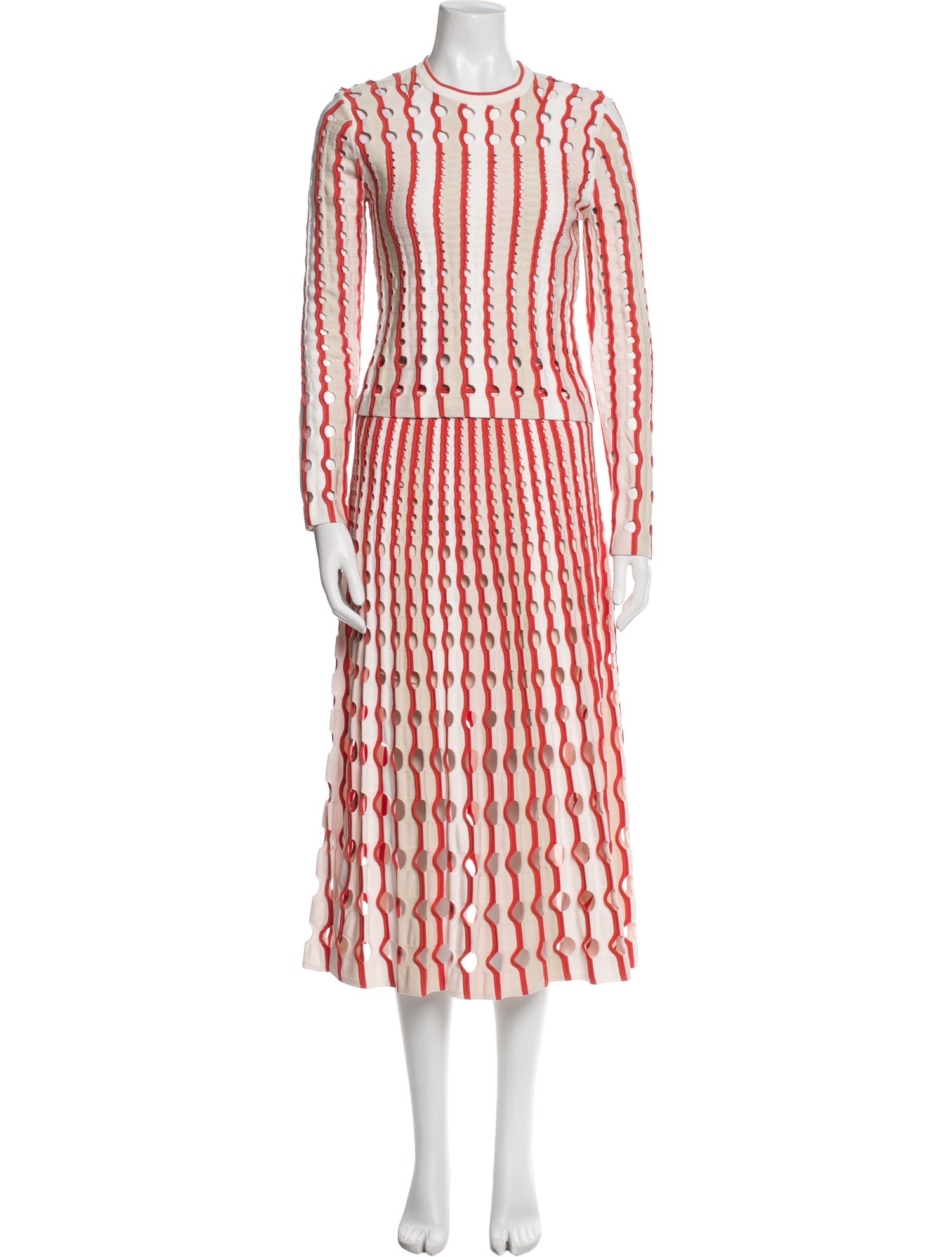 Simkhai Striped Skirt Set