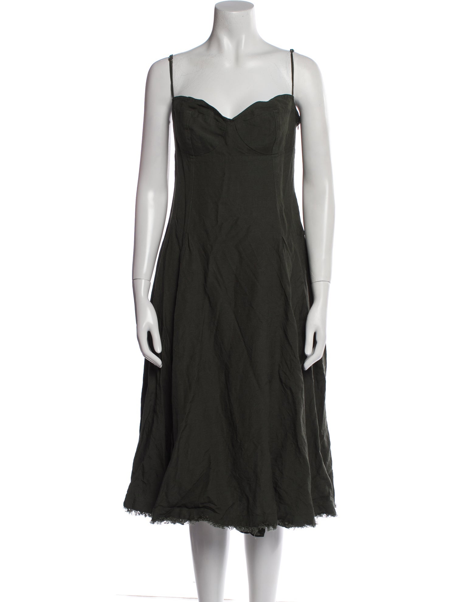 Simkhai Strapless Midi Length Dress