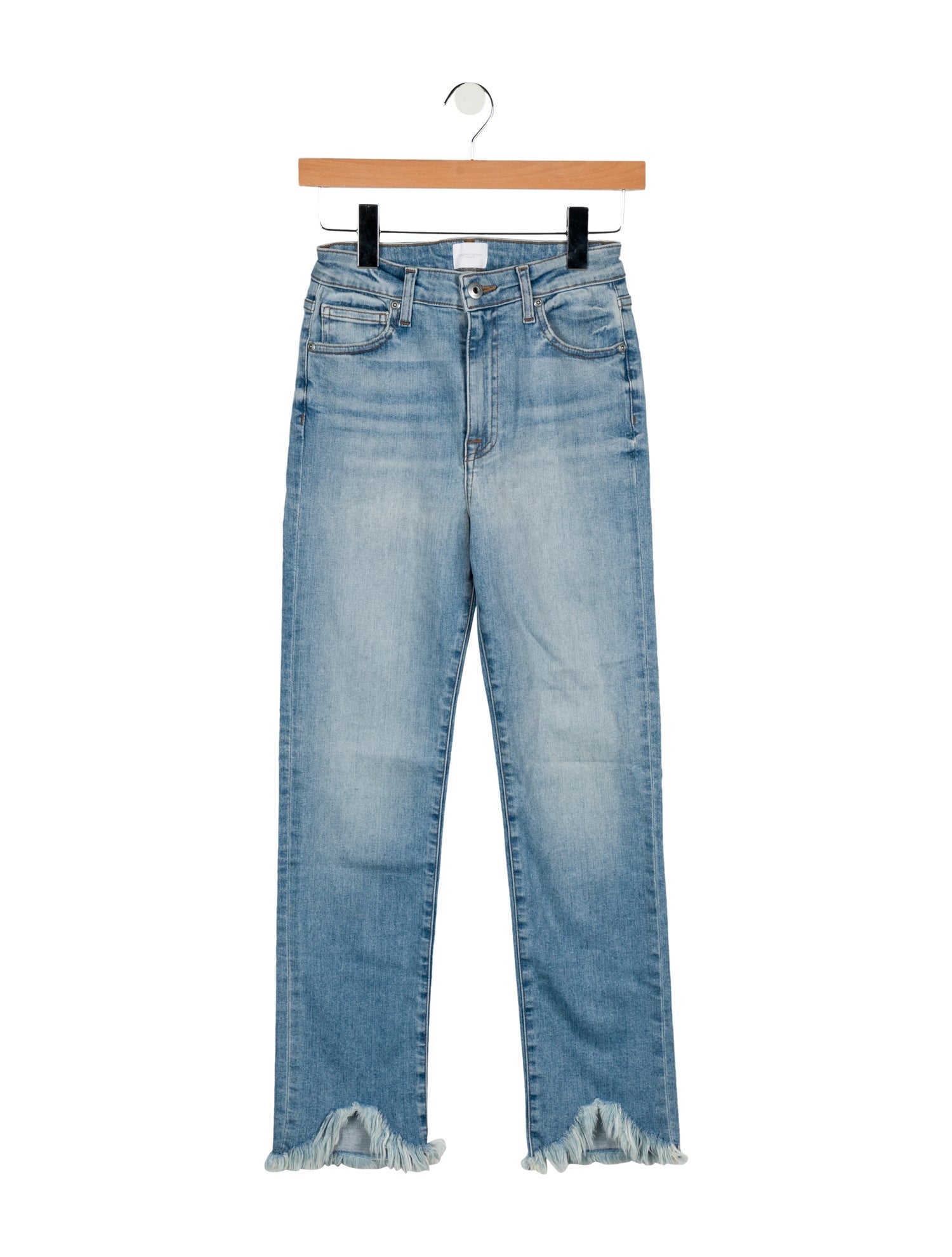 Simkhai Mid-Rise Straight Leg Jeans