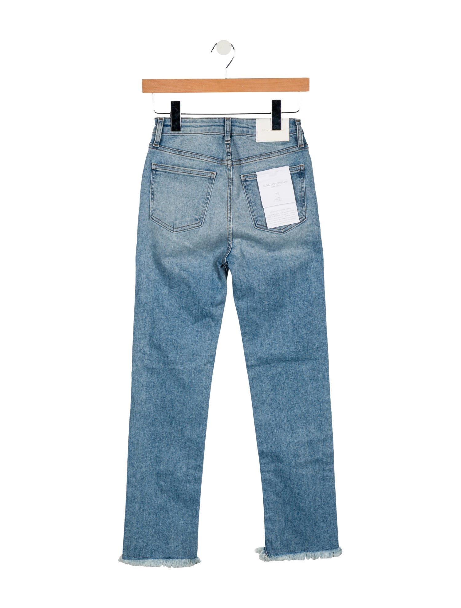 Simkhai Mid-Rise Straight Leg Jeans