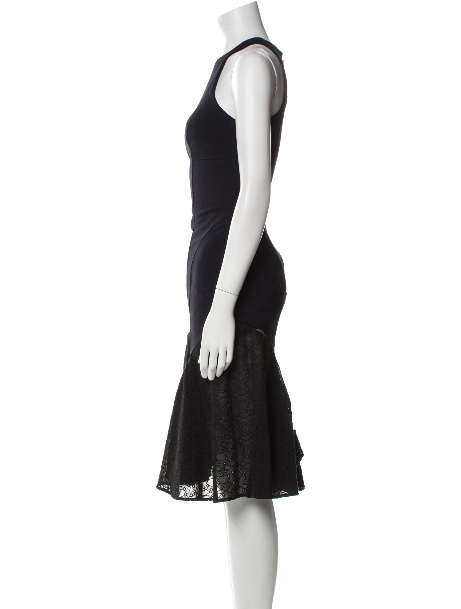 Simkhai Crew Neck Midi Length Dress