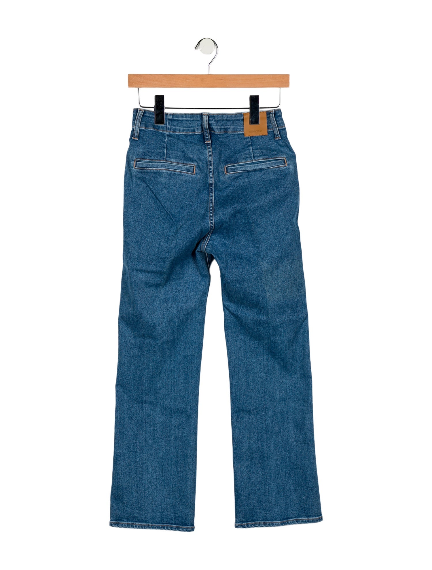 Simkhai Mid-Rise Straight Leg Jeans w/ Tags