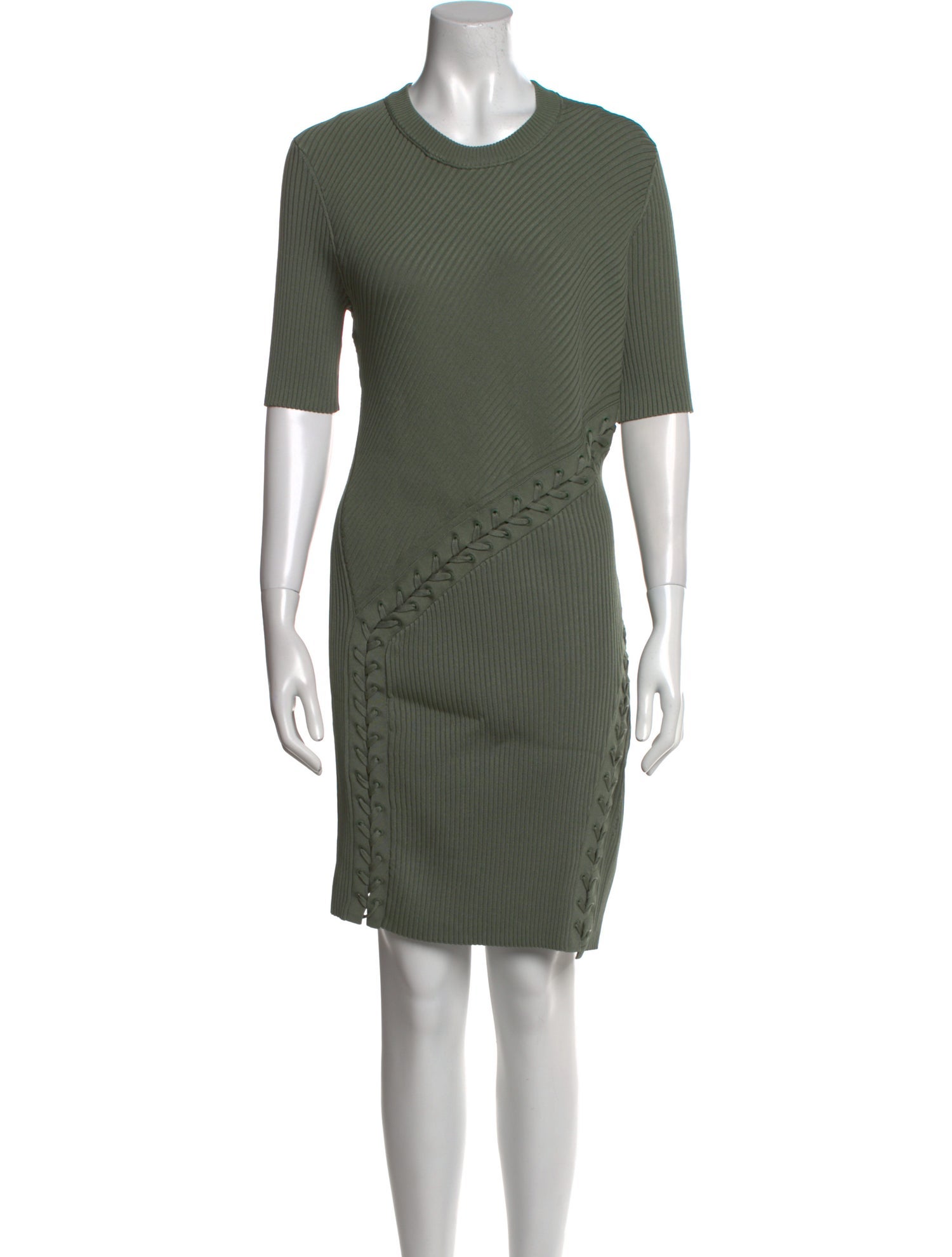 Simkhai Crew Neck Mini Dress