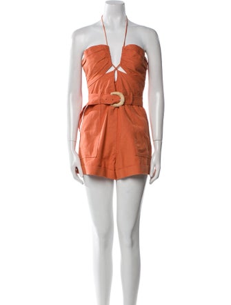 Simkhai Halterneck Romper