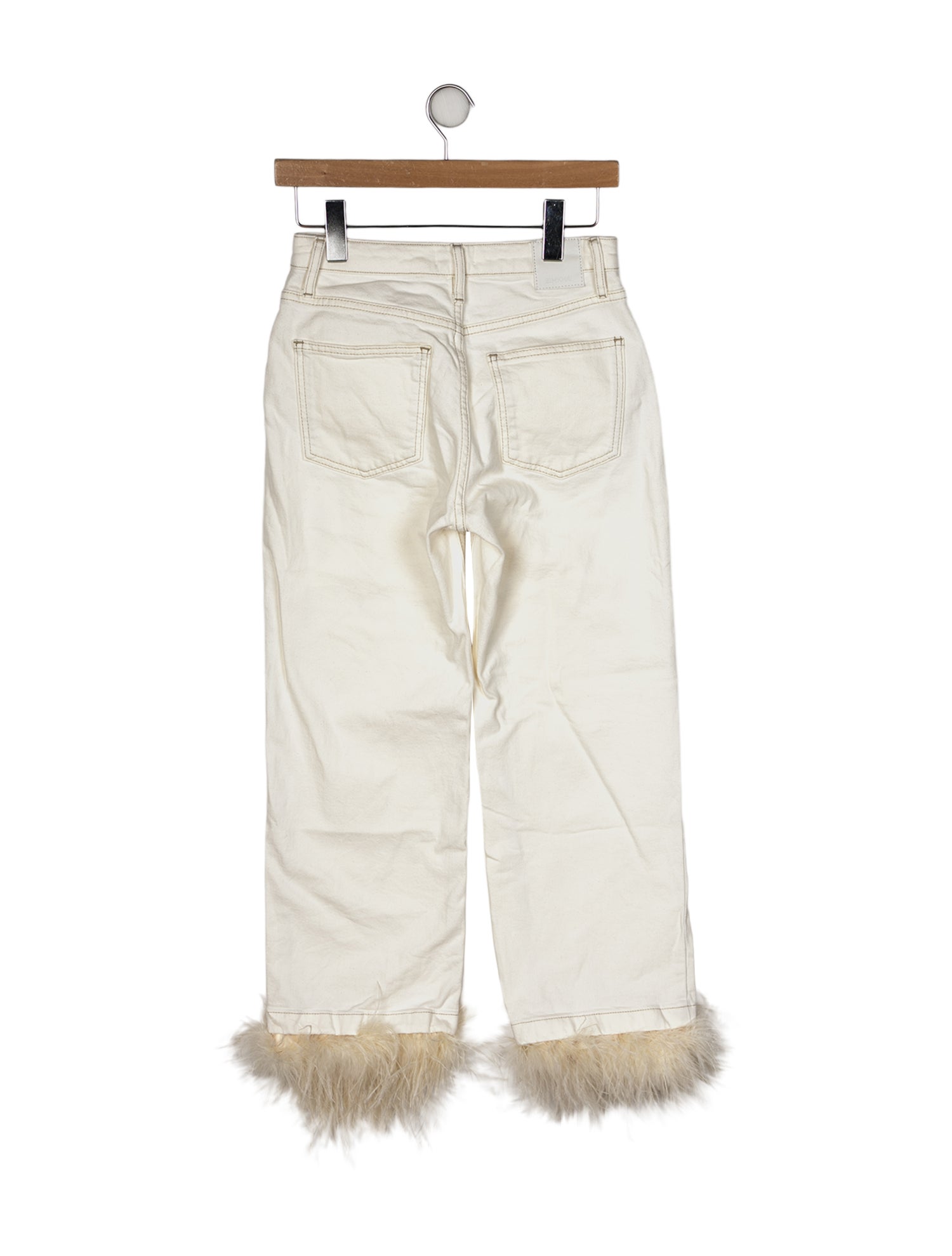 Simkhai Mid-Rise Straight Leg Jeans