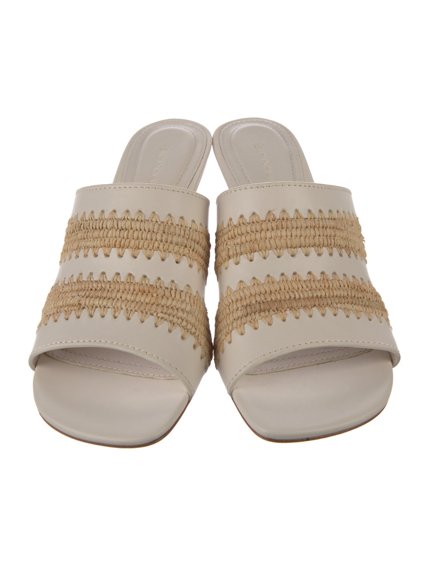 Simkhai Leather Slides