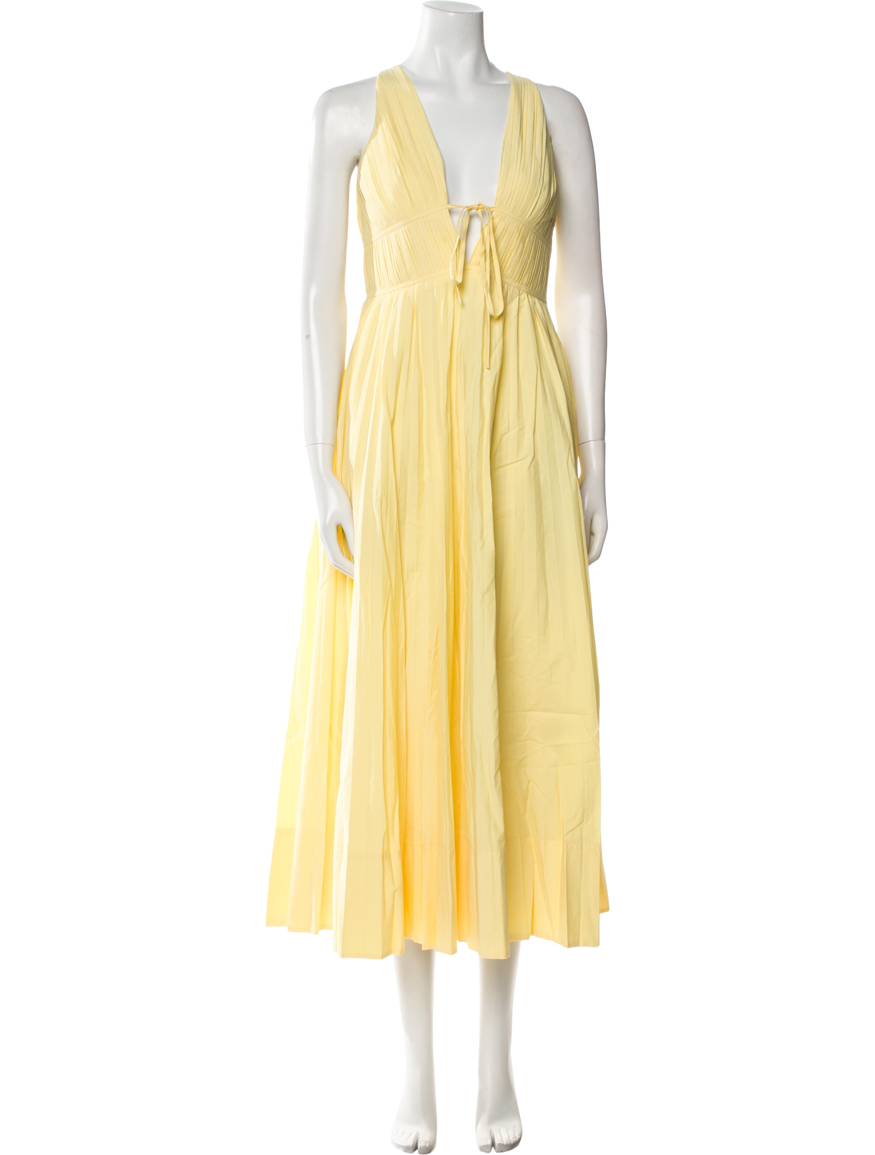 Simkhai V-Neck Long Dress