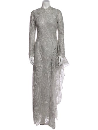 Simkhai Mock Neck Long Dress w/ Tags