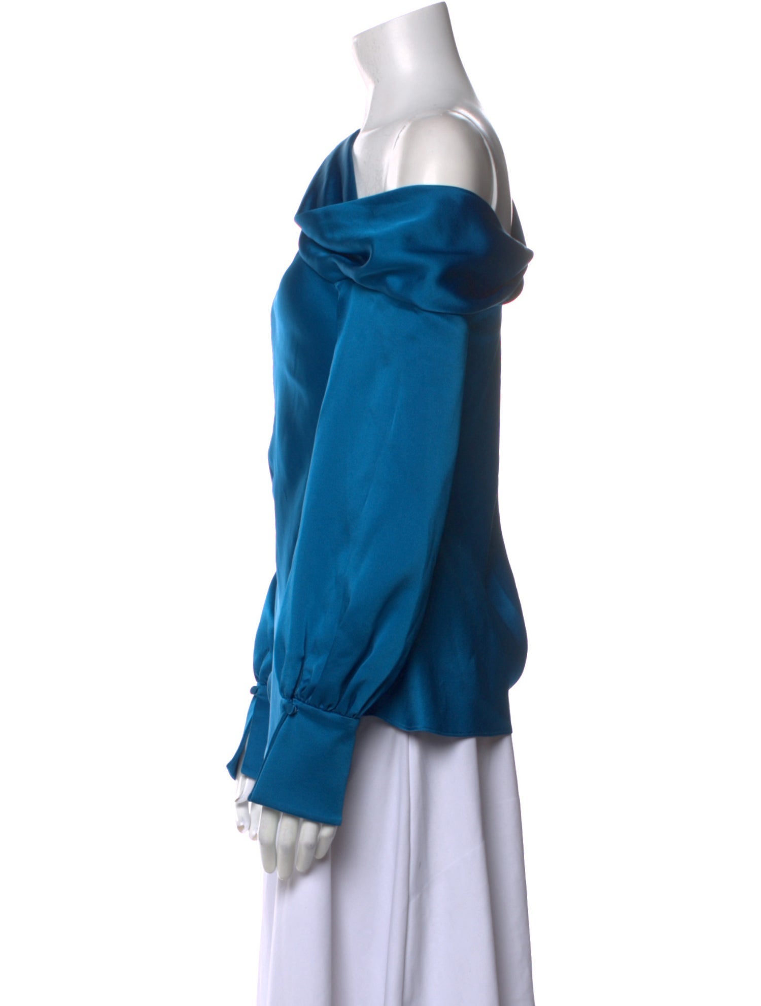 Simkhai Satin Asymmetrical Top