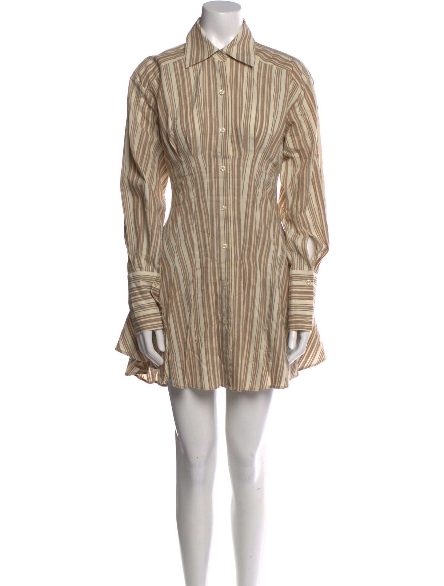 Simkhai Striped Mini Dress