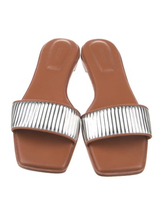 Simkhai Leather Slides