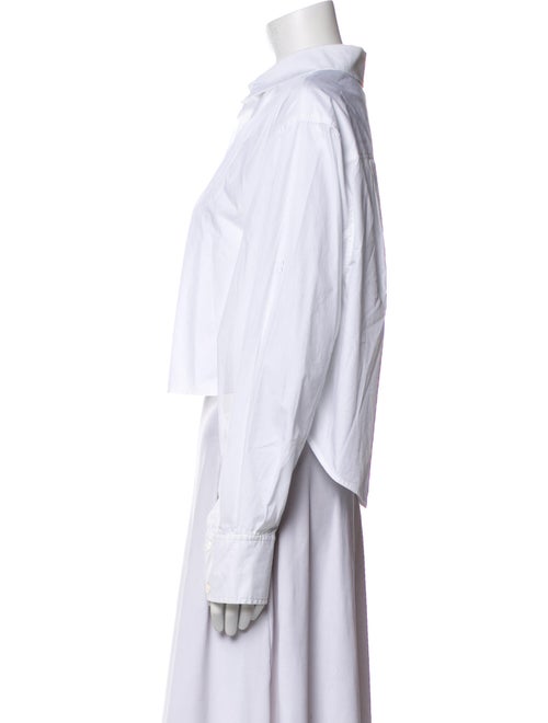 Simkhai Long Sleeve Crop Top