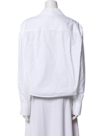 Simkhai Long Sleeve Crop Top