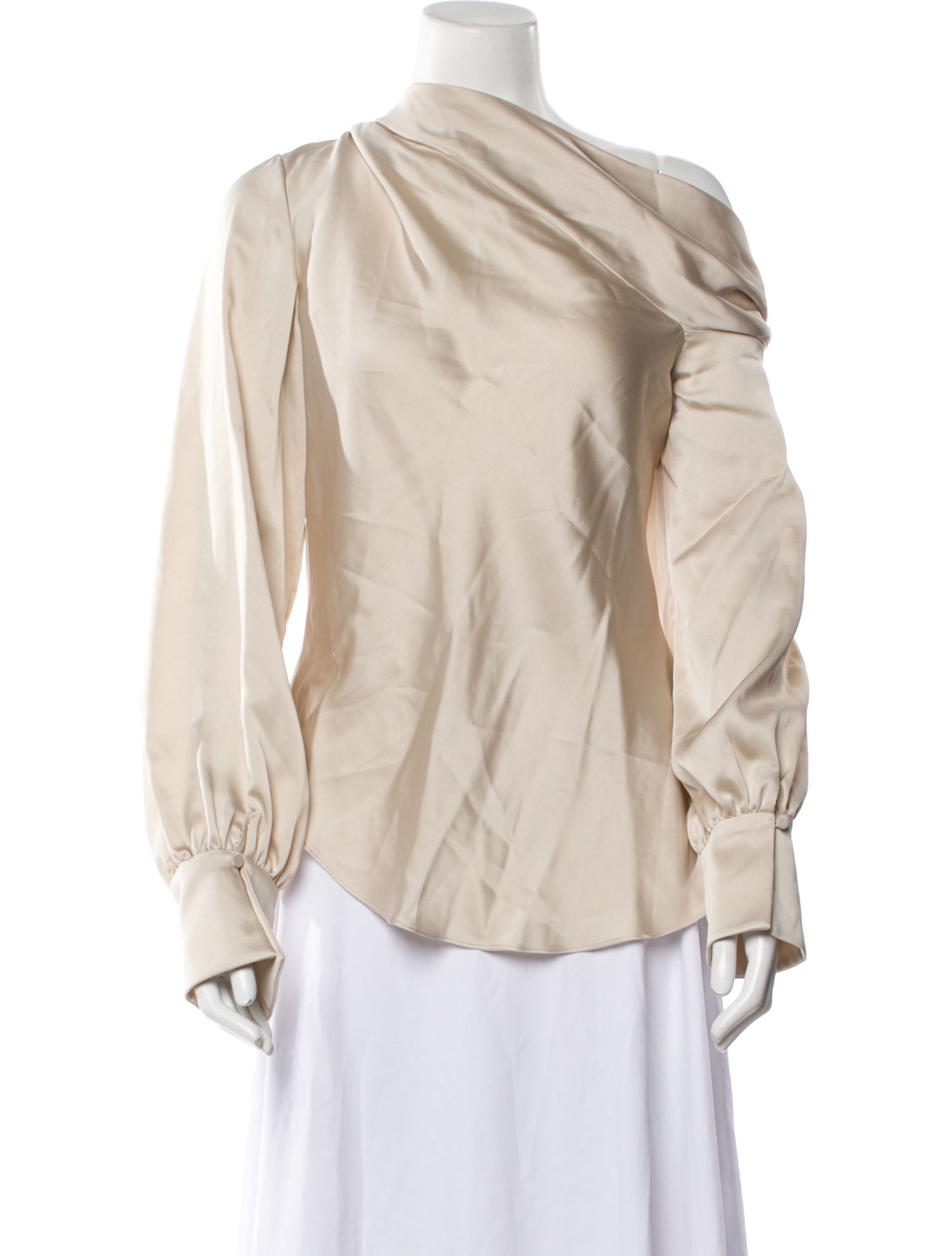 Simkhai Cowl Neck Long Sleeve Blouse