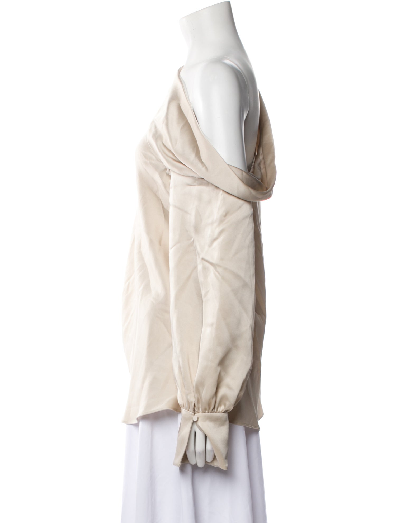 Simkhai Cowl Neck Long Sleeve Blouse