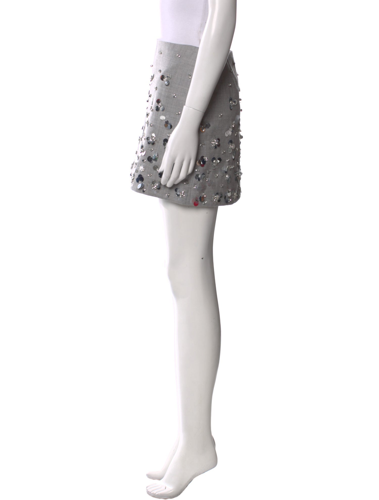 Simkhai Wool Mini Skirt w/ Tags