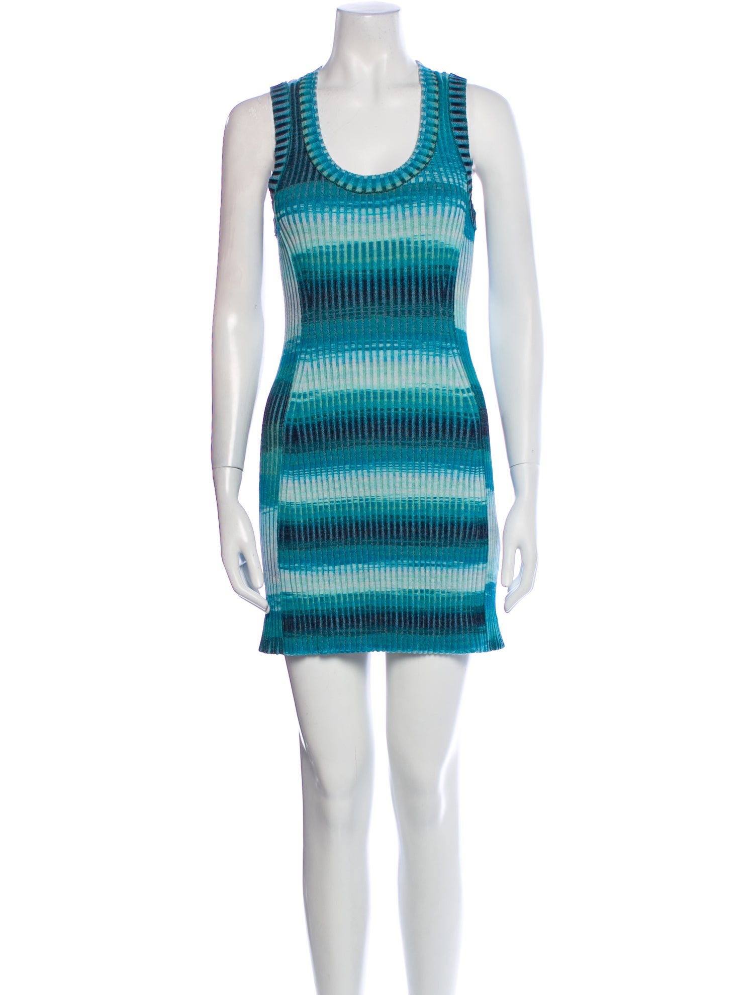 Simkhai Striped Mini Dress