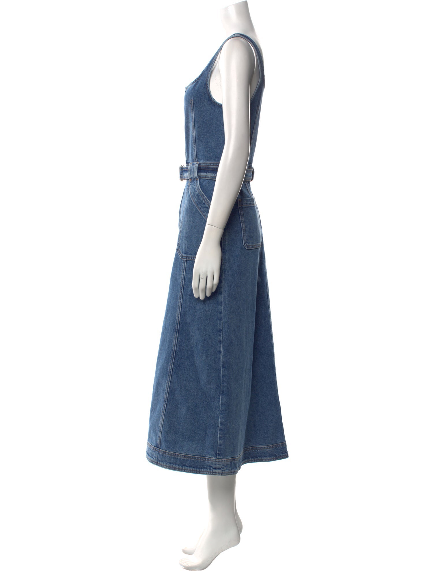 Simkhai Square Neckline Long Dress