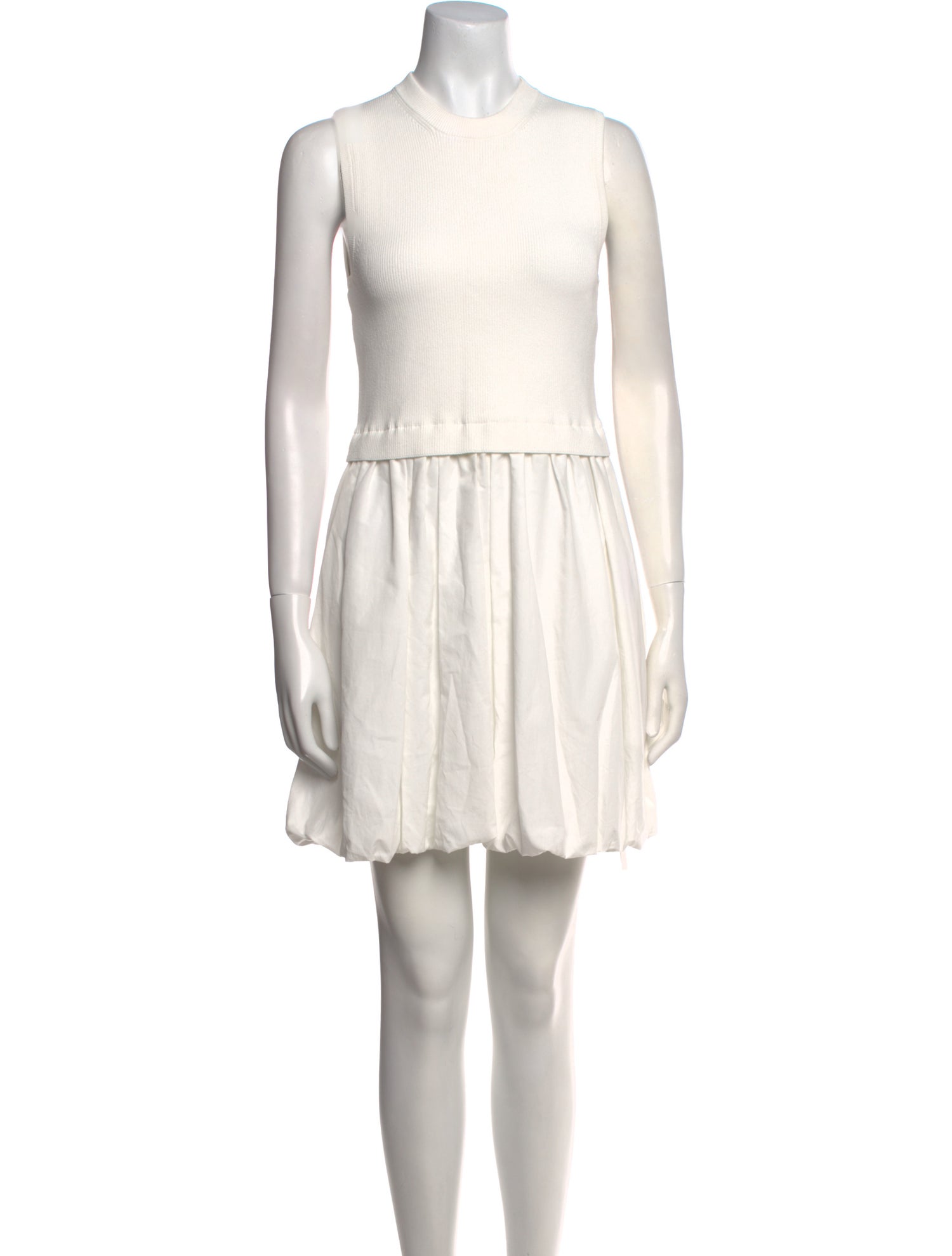 Simkhai Crew Neck Mini Dress