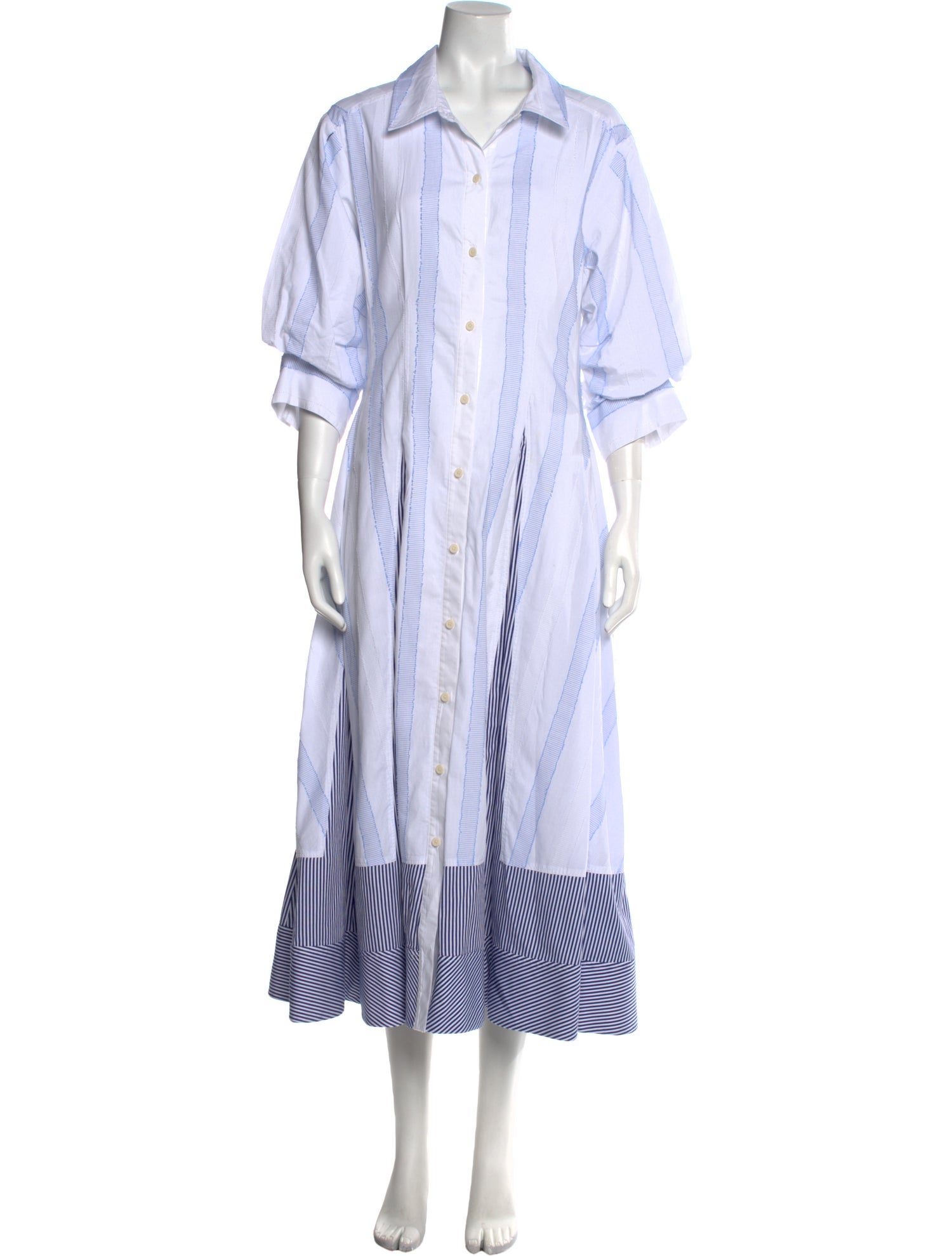 Simkhai Striped Long Dress