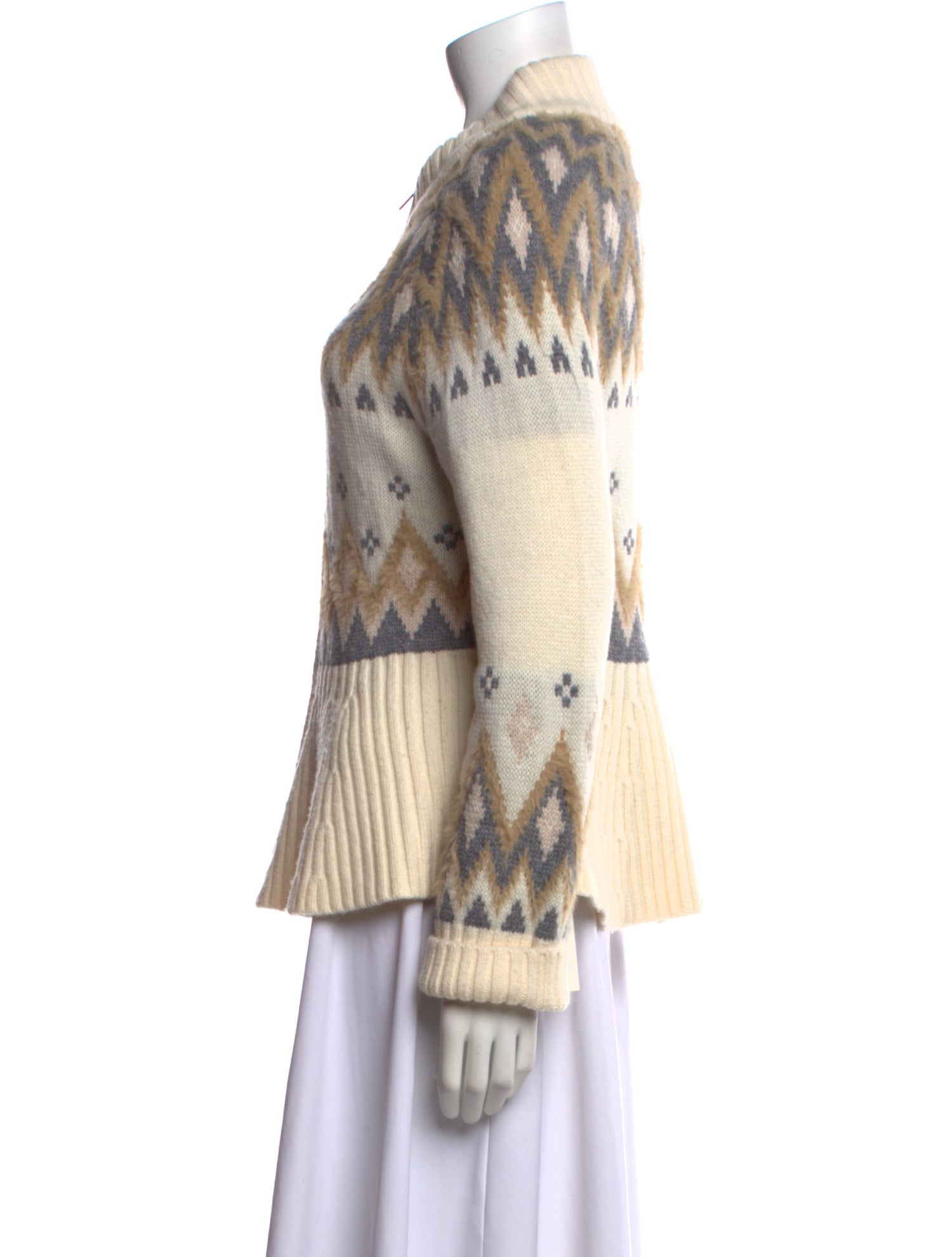 Simkhai Wool Printed Sweater