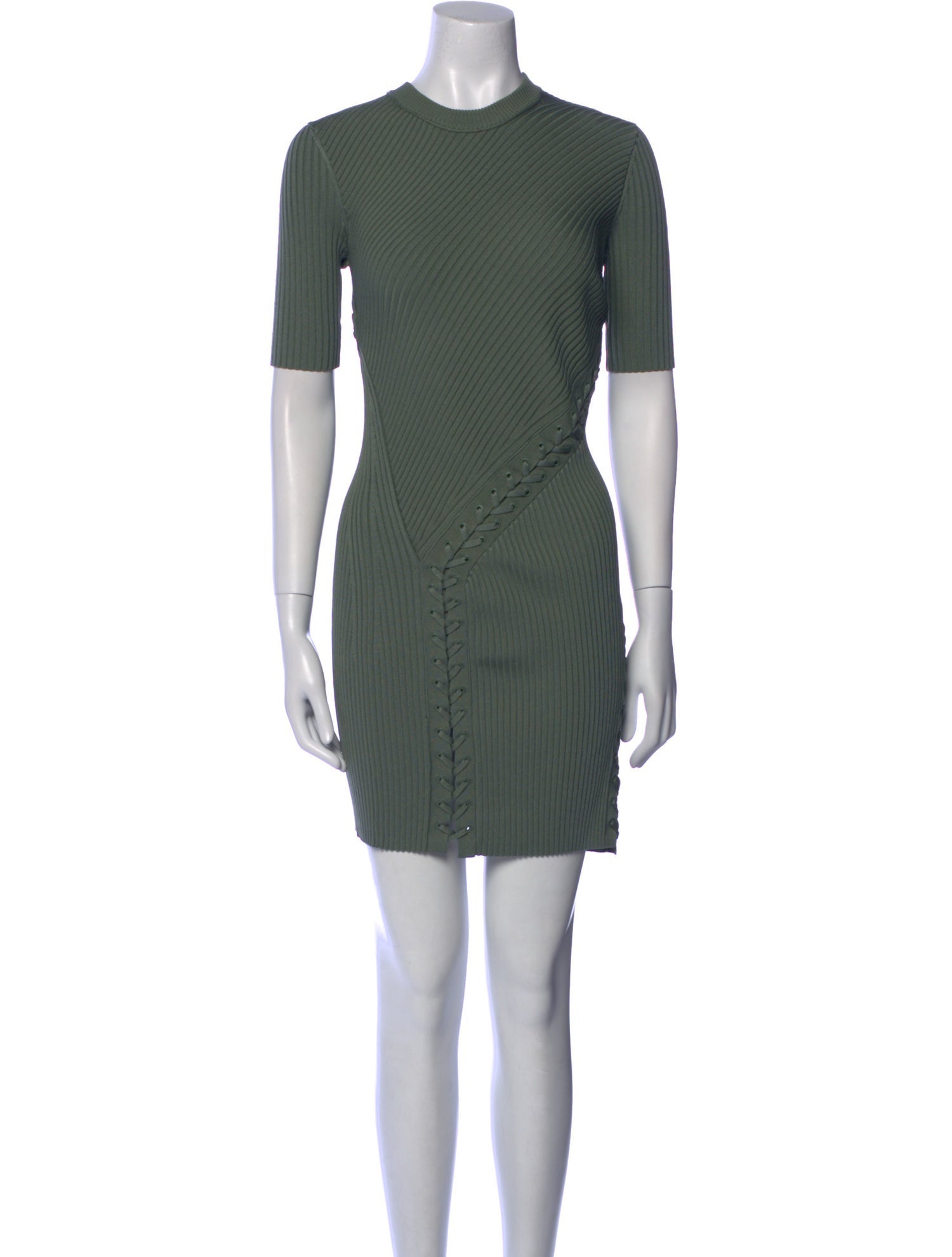 Simkhai Crew Neck Mini Dress