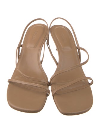 Simkhai Leather Slingback Sandals