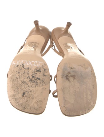 Simkhai Leather Slingback Sandals