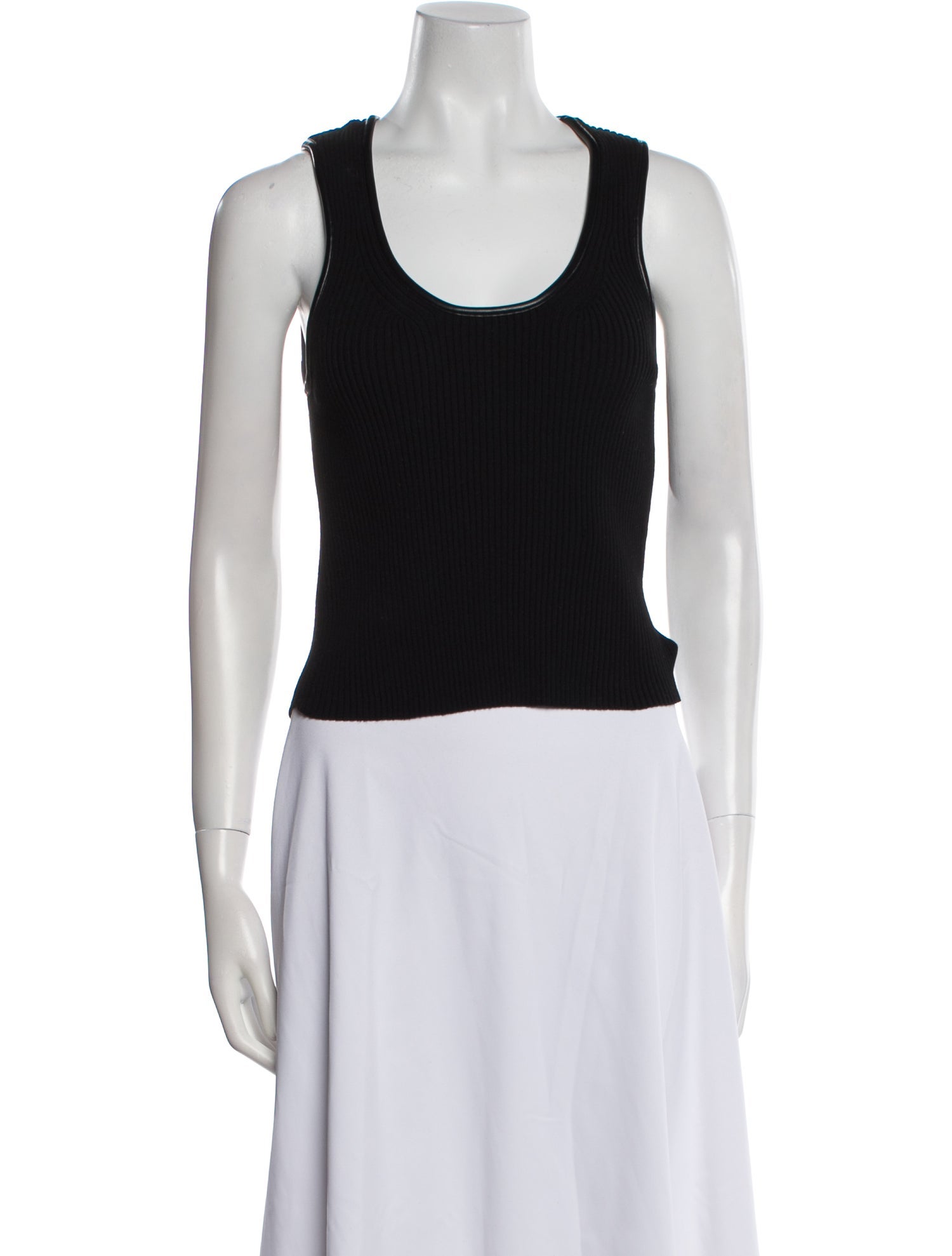 Simkhai Scoop Neck Sleeveless Top