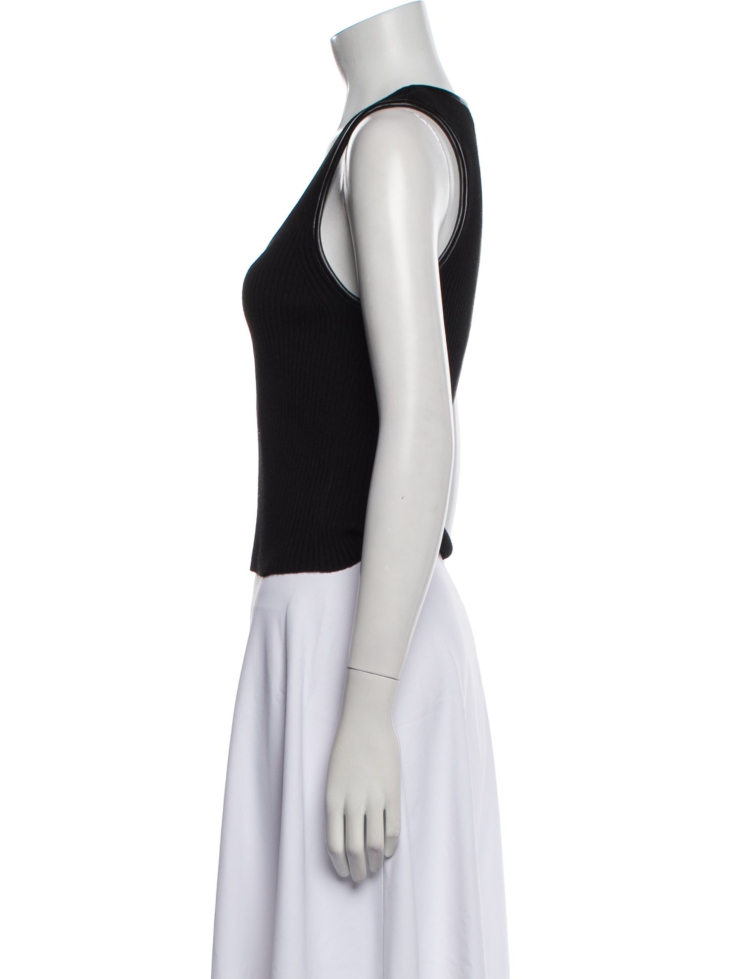 Simkhai Scoop Neck Sleeveless Top