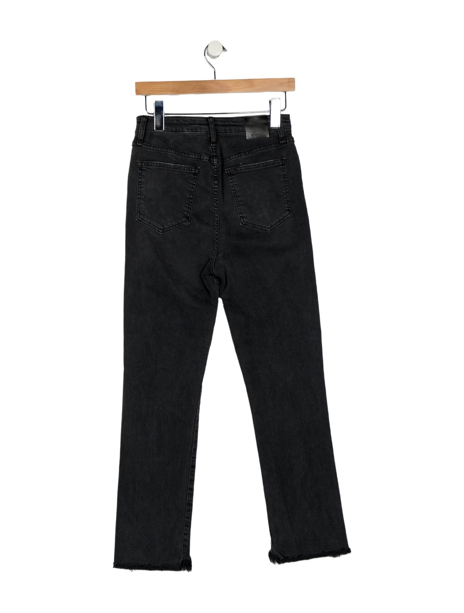 Simkhai High-Rise Straight Leg Jeans