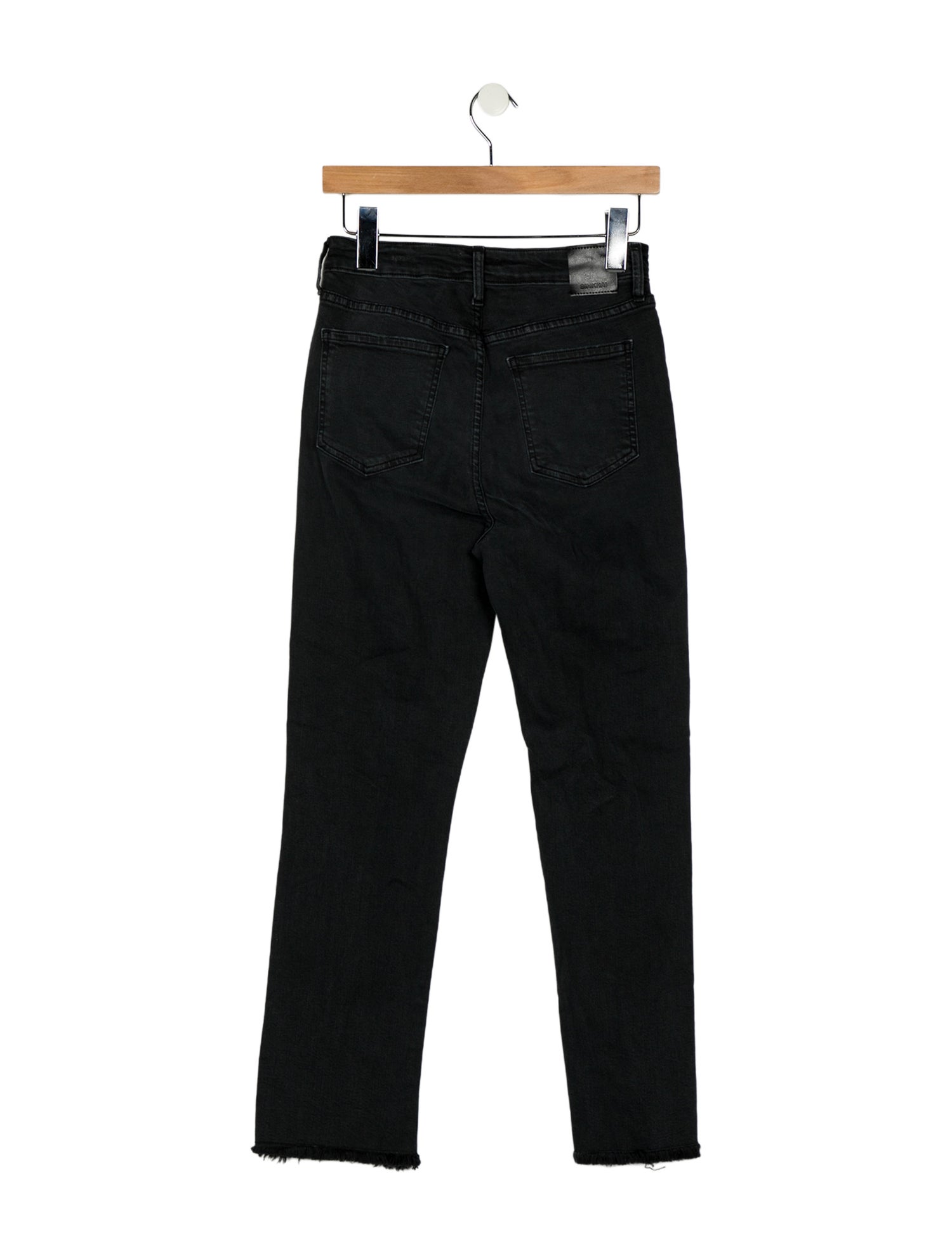Simkhai High-Rise Straight Leg Jeans