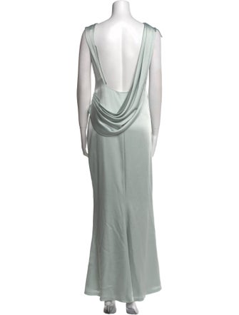 Simkhai Bateau Neckline Long Dress