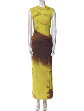 Simkhai Printed Long Dress