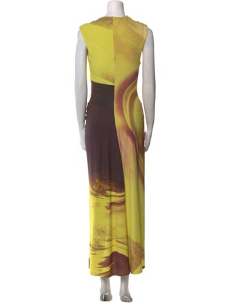 Simkhai Printed Long Dress