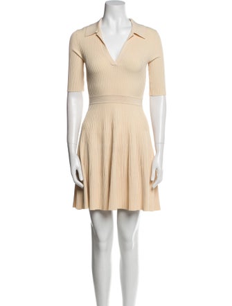 Simkhai V-Neck Mini Dress