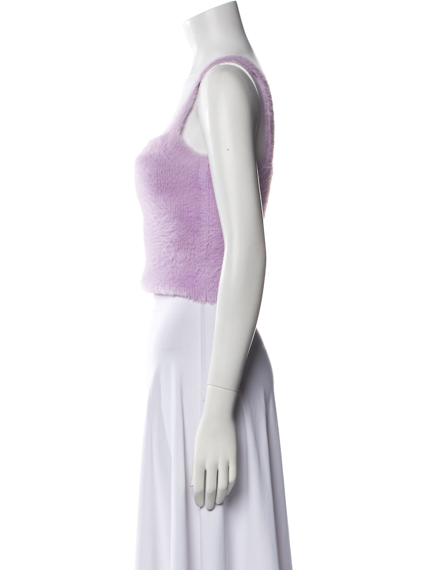 Simkhai Square Neckline Sleeveless Crop Top