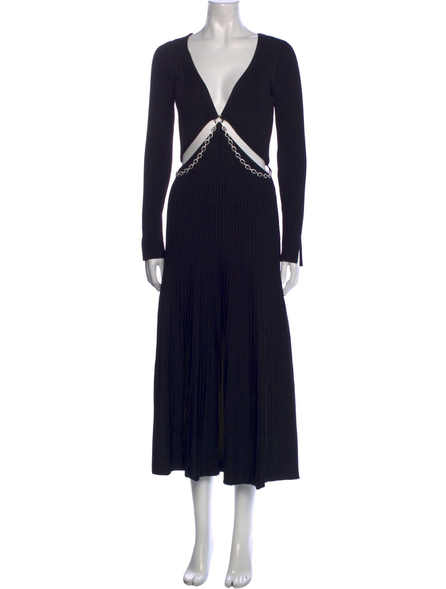 Simkhai Plunge Neckline Long Dress