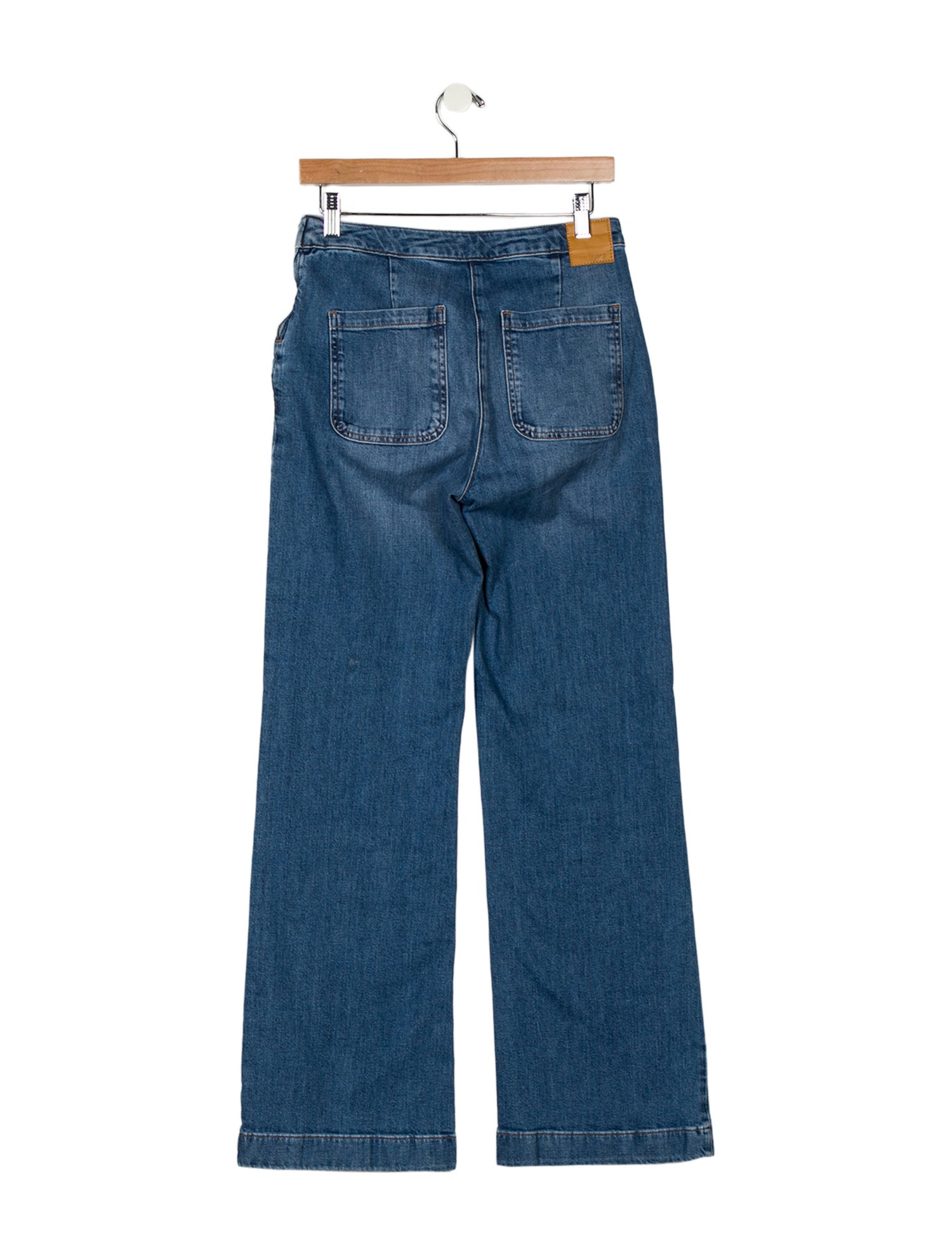 Simkhai High-Rise Wide Leg Jeans