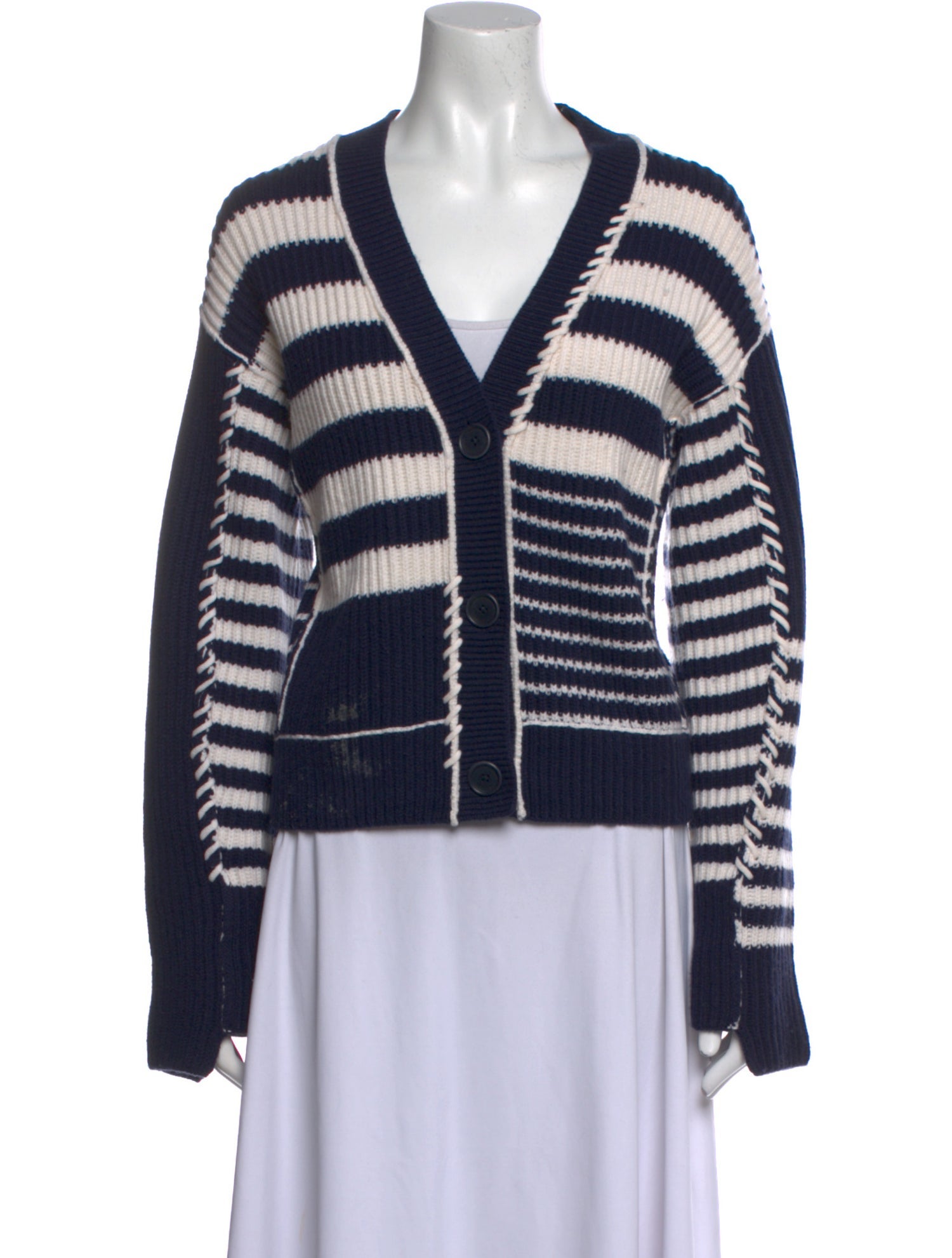 Simkhai Wool Striped Sweater