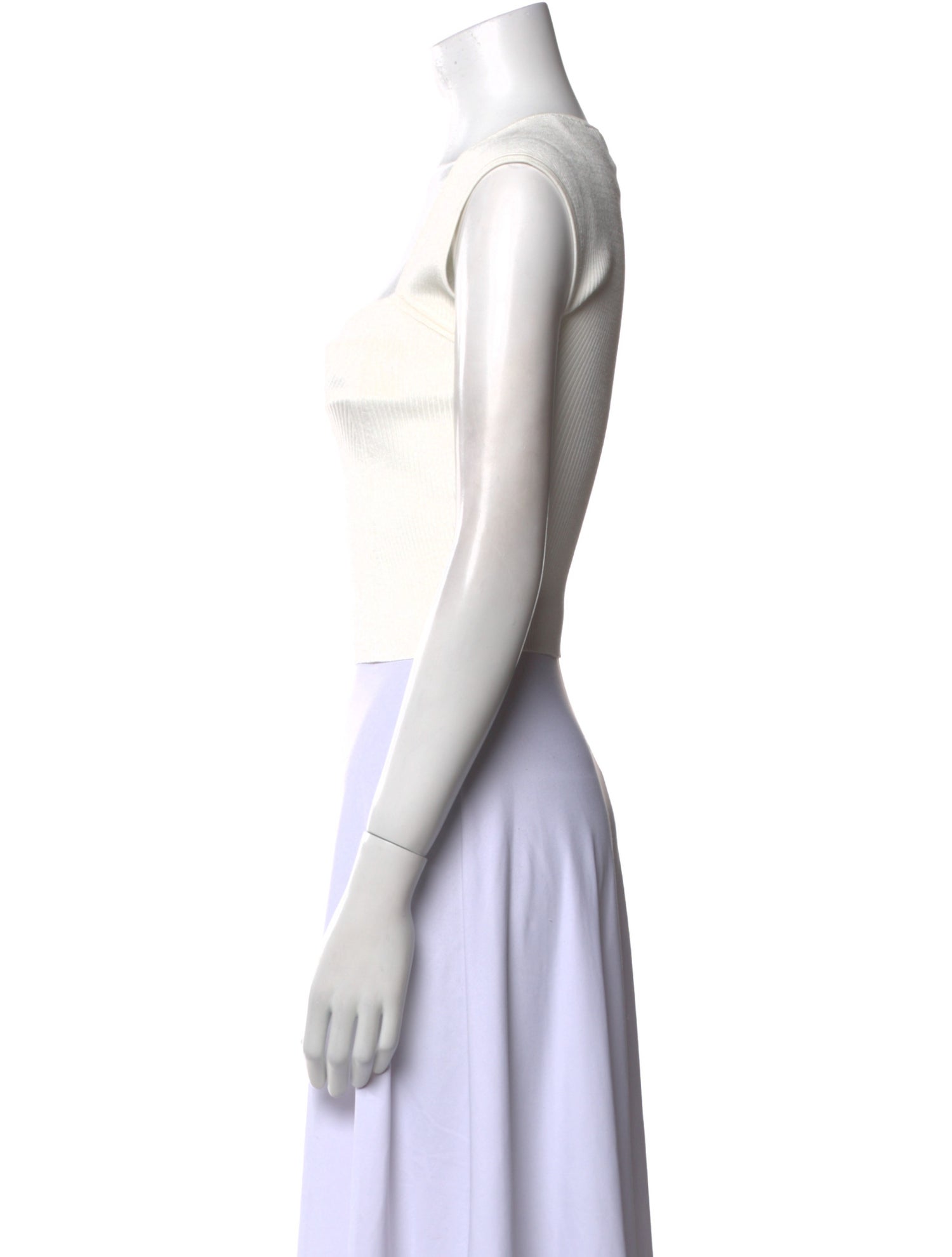 Simkhai Square Neckline Sleeveless Crop Top w/ Tags