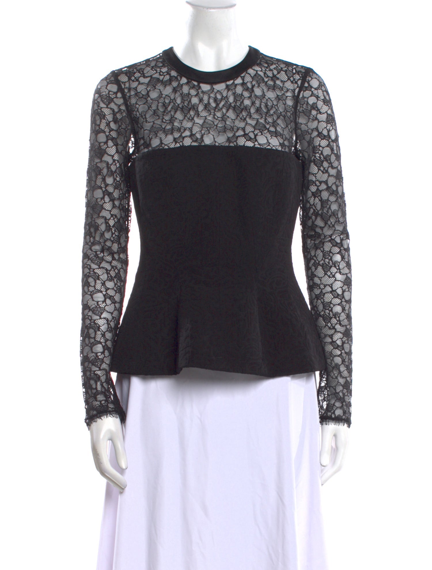 Simkhai Crew Neck Long Sleeve Top